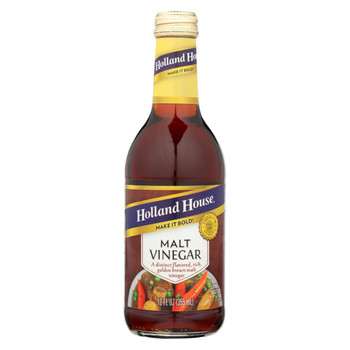 Holland House Vinegar - Malt - 5% - Case of 6 - 12 fl oz