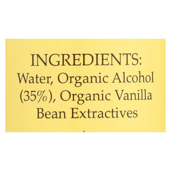 Flavorganics Extract - Organic - Vanilla - 2 oz - 1 each Flavorganics Extract - Organic - Vanilla - 2 oz - 1 each