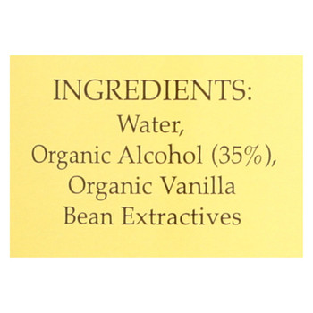 Flavorganics Organic Vanilla Extract - 4 oz Flavorganics Organic Vanilla Extract - 4 oz