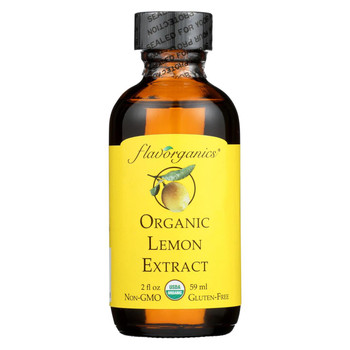 Flavorganics Organic Lemon Extract - 2 oz Flavorganics Organic Lemon Extract - 2 oz