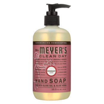 Mrs. Meyer's Clean Day - Liquid Hand Soap - Rosemary - Case of 6 - 12.5 oz