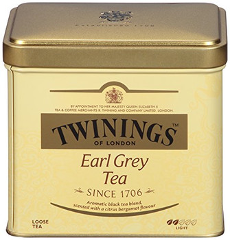 Twinings Tea Loose Tea - Earl Grey - Case of 6 - 200 GRM Twinings Tea Loose Tea - Earl Grey - Case of 6 - 200 GRM