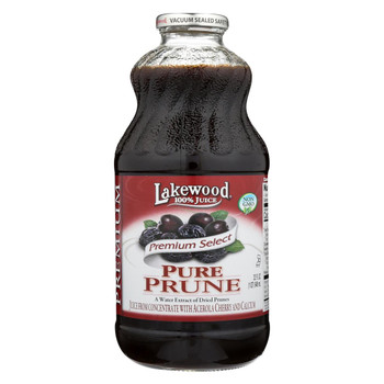 Lakewood Pure Prune Juice - Case of 12 - 32 fl oz Lakewood Pure Prune Juice - Case of 12 - 32 fl oz