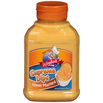 Woeber's Supreme Dip Honey Mustard - Case of 6 - 10 oz.