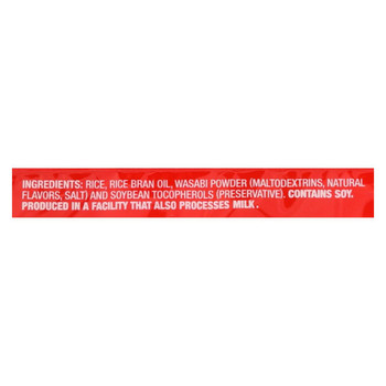 KaMe Rice Crackers - Wasabi - 3.5 oz - case of 12 KaMe Rice Crackers - Wasabi - 3.5 oz - case of 12