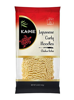 Ka'Me Japanese Curly Noodles - Case of 12 - 5 oz. Ka'Me Japanese Curly Noodles - Case of 12 - 5 oz.