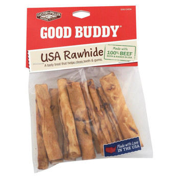 Castor and Pollux Good Buddy Rawhide Mini Rolls - Case of 12