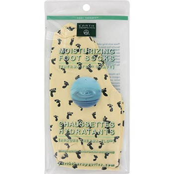 Earth Therapeutics Moisturizing Foot Socks Print Natural - 1 Pair Earth Therapeutics Moisturizing Foot Socks Print Natural - 1 Pair