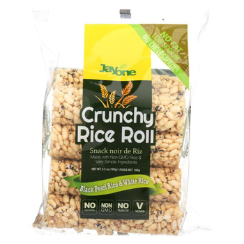 J1 Black Pearl Crunch Rice Roll - Case of 12 - 3.5 oz J1 Black Pearl Crunch Rice Roll - Case of 12 - 3.5 oz