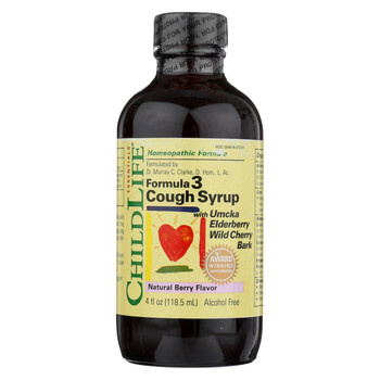 Childlife Formula 3 Cough Syrup Natural Berry - 4 fl oz Childlife Formula 3 Cough Syrup Natural Berry - 4 fl oz