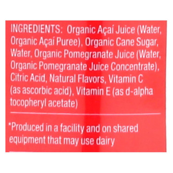 Zola Acai Juice - Pomegranate - Case of 8 - 32 oz.