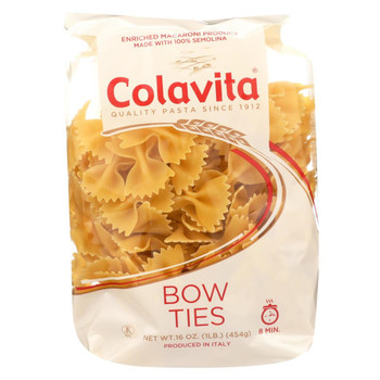 Colavita - Pasta - Bow Ties - Case of 1 - 16 oz.