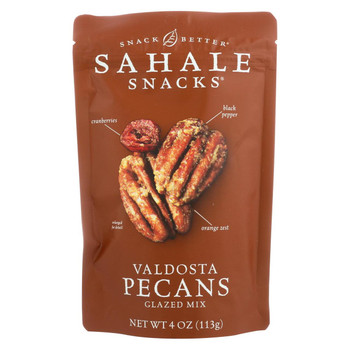 Sahale Snacks Valdosta Pecans Glazed - Mix - Case of 6 - 4 oz.