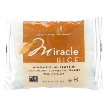 Miracle Noodle Rice - Shirataki - Miracle Rice - 8 oz - case of 6 Miracle Noodle Rice - Shirataki - Miracle Rice - 8 oz - case of 6