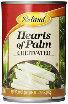 Roland Hearts of Palm - Cultivated - Case of 6 - 14 oz.