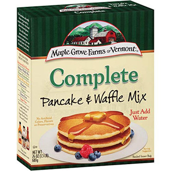 Maple Grove Farms - Pancake and Waffle Mix - Case of 6 - 24 oz.