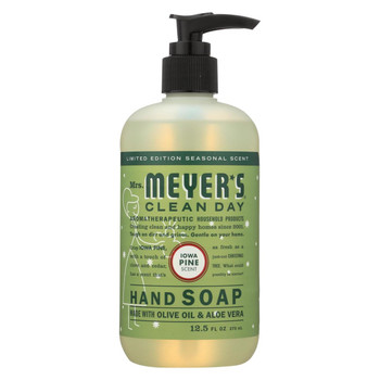 Mrs. Meyer's Clean Day - Liquid Hand Soap - Iowa Pine - Case of 6 - 12.5 fl oz. Mrs. Meyer's Clean Day - Liquid Hand Soap - Iowa Pine - Case of 6 - 12.5 fl oz.