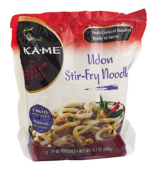 Ka'Me Udon Stir Fry Noodles - Case of 6 - 14.2 oz.