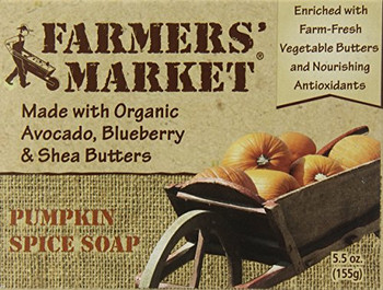 Farmer's Market Natural Bar Soap Pumpkin Spice - 5.5 oz