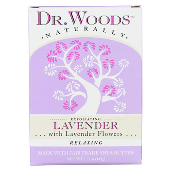 Dr. Woods Castile Bar Soap Lavender - 5.25 oz