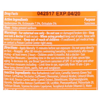 Kiss My Face Sun Spray Lotion SPF 30 Value Size - 14 fl oz Kiss My Face Sun Spray Lotion SPF 30 Value Size - 14 fl oz