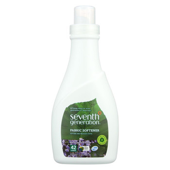 Seventh Generation Natural Liquid Fabric Softener - Blue Eucalyptus and Lavender - Case of 6 - 32 Fl oz. Seventh Generation Natural Liquid Fabric Softener - Blue Eucalyptus and Lavender - Case of 6 - 32 Fl oz.