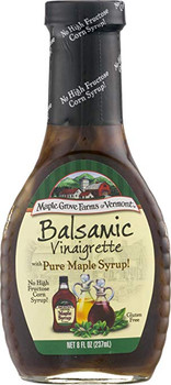 Maple Grove Farms - Salad Dressing - Maple Balsamic - Case of 12 - 8 Fl oz. Maple Grove Farms - Salad Dressing - Maple Balsamic - Case of 12 - 8 Fl oz.