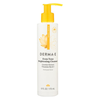 Derma E - Evenly Radiant Cleanser - 6 fl oz. Derma E - Evenly Radiant Cleanser - 6 fl oz.