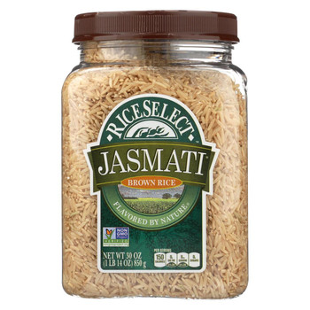 Rice Select Jasmati Rice - Brown - Case of 4 - 30 oz. Rice Select Jasmati Rice - Brown - Case of 4 - 30 oz.