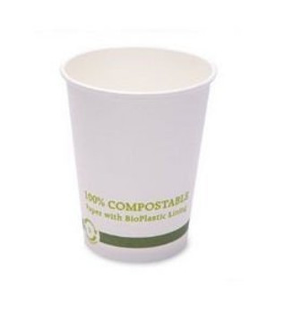 World Centric Hot Paper Cup - Case of 20 - 12 oz.