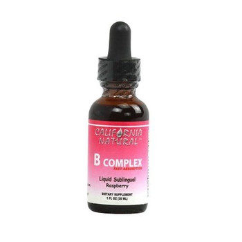 California Natural Natural B Complex Sublingual Raspberry - 1 fl oz