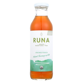 Runa Clean Energy Guayusa Tea - Mint - Case of 12 - 14 Fl oz. Runa Clean Energy Guayusa Tea - Mint - Case of 12 - 14 Fl oz.