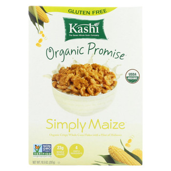 Kashi Cereal - Simply Maize - Case of 10 - 10.5 oz.