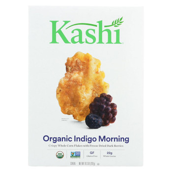 Kashi Cereal - Organic - Corn - Indigo Morning - 10.3 oz - case of 10 Kashi Cereal - Organic - Corn - Indigo Morning - 10.3 oz - case of 10