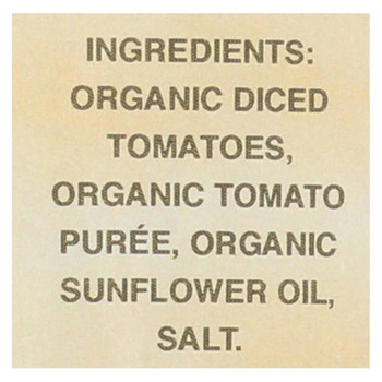 Bella Terra 100% Organic San Marzano Region Diced Plum Tomatoes - Case of 6 - 24 oz Bella Terra 100% Organic San Marzano Region Diced Plum Tomatoes - Case of 6 - 24 oz