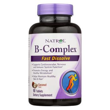 Natrol B-Complex Fast Dissolve - 90 Tablets