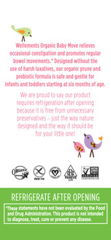 Wellements Baby Move Prune Concentrate with Prebiotics - 4 oz Wellements Baby Move Prune Concentrate with Prebiotics - 4 oz