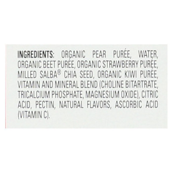 Happy Tot Toddler Food - Organic - Plus - Fruit and Veggie Blend - Strawberry Kiwi Beet and Pear - 4.22 oz - case of 16 Happy Tot Toddler Food - Organic - Plus - Fruit and Veggie Blend - Strawberry Kiwi Beet and Pear - 4.22 oz - case of 16