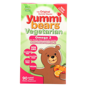Hero Nutritionals Yummi Bear - Omega 3-6-9 - 90 count Hero Nutritionals Yummi Bear - Omega 3-6-9 - 90 count