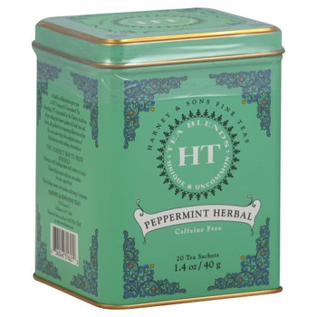 Harney & Sons - Tea Ppmint Printed Tin - CS of 4-20 BAG Harney & Sons - Tea Ppmint Printed Tin - CS of 4-20 BAG