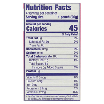 Plum Kids Mashups Squeezable Fruit - Berry - Case of 6 - 3.17 oz. Plum Kids Mashups Squeezable Fruit - Berry - Case of 6 - 3.17 oz.