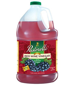 Pastorelli Vinegar - Red Wine - Case of 4 - 128 fl oz