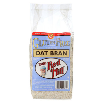 Bob's Red Mill Gluten Free Oat Bran - 18 oz - Case of 4 Bob's Red Mill Gluten Free Oat Bran - 18 oz - Case of 4