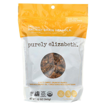 Purely Elizabeth Organic Ancient Grain Granola - Original - Case of 6 - 12 oz.