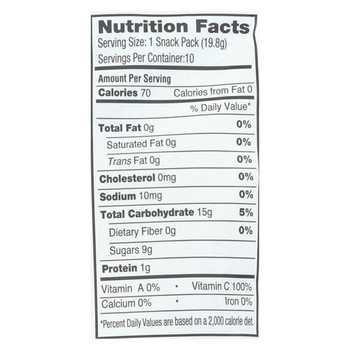 Yummy Earth Organics Gummy Bears - Organic - Snack Pack - .7 oz - 10 Count - Case of 12 Yummy Earth Organics Gummy Bears - Organic - Snack Pack - .7 oz - 10 Count - Case of 12