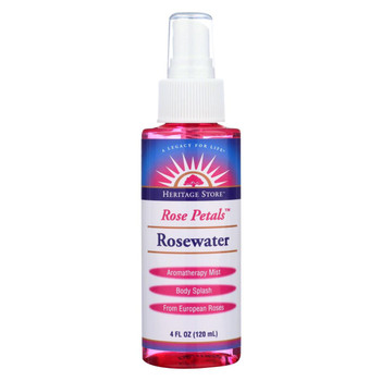 Heritage Products Rose Petals Rosewater Spray - 4 fl oz