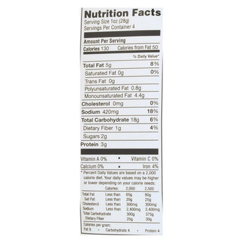 Simply 7 Lentil Chips - Jalapeno - Case of 12 - 4 oz. Simply 7 Lentil Chips - Jalapeno - Case of 12 - 4 oz.