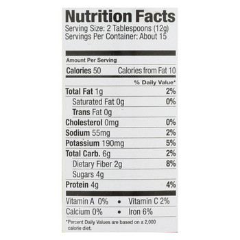 Just Great Stuff Peanut Butter - Organic - Chocolate - Powdered - 6.35 oz - case of 12