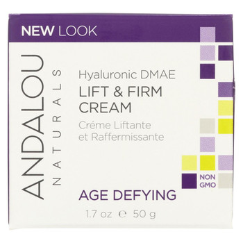 Andalou Naturals Age-Defying Hyaluronic DMAE Lift and Firm Cream - 1.7 fl oz Andalou Naturals Age-Defying Hyaluronic DMAE Lift and Firm Cream - 1.7 fl oz