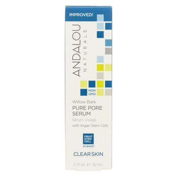 Andalou Naturals Clarifying Willow Bark Pure Pore Serum - 11 fl oz Andalou Naturals Clarifying Willow Bark Pure Pore Serum - 11 fl oz